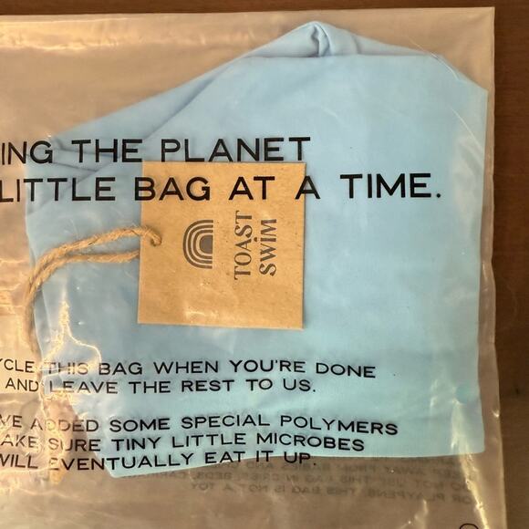 FP x Toast Swim Signature Apex Bikini Top in Sky Blue‎ XS NWT - Picture 9 of 9